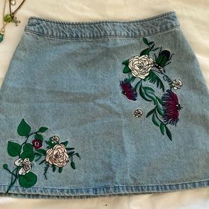 H&M Coachella official collection skirt